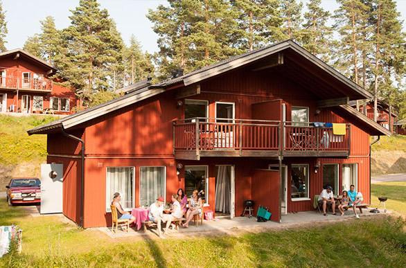 Leksand Strand Camping Och Resort Номер фото